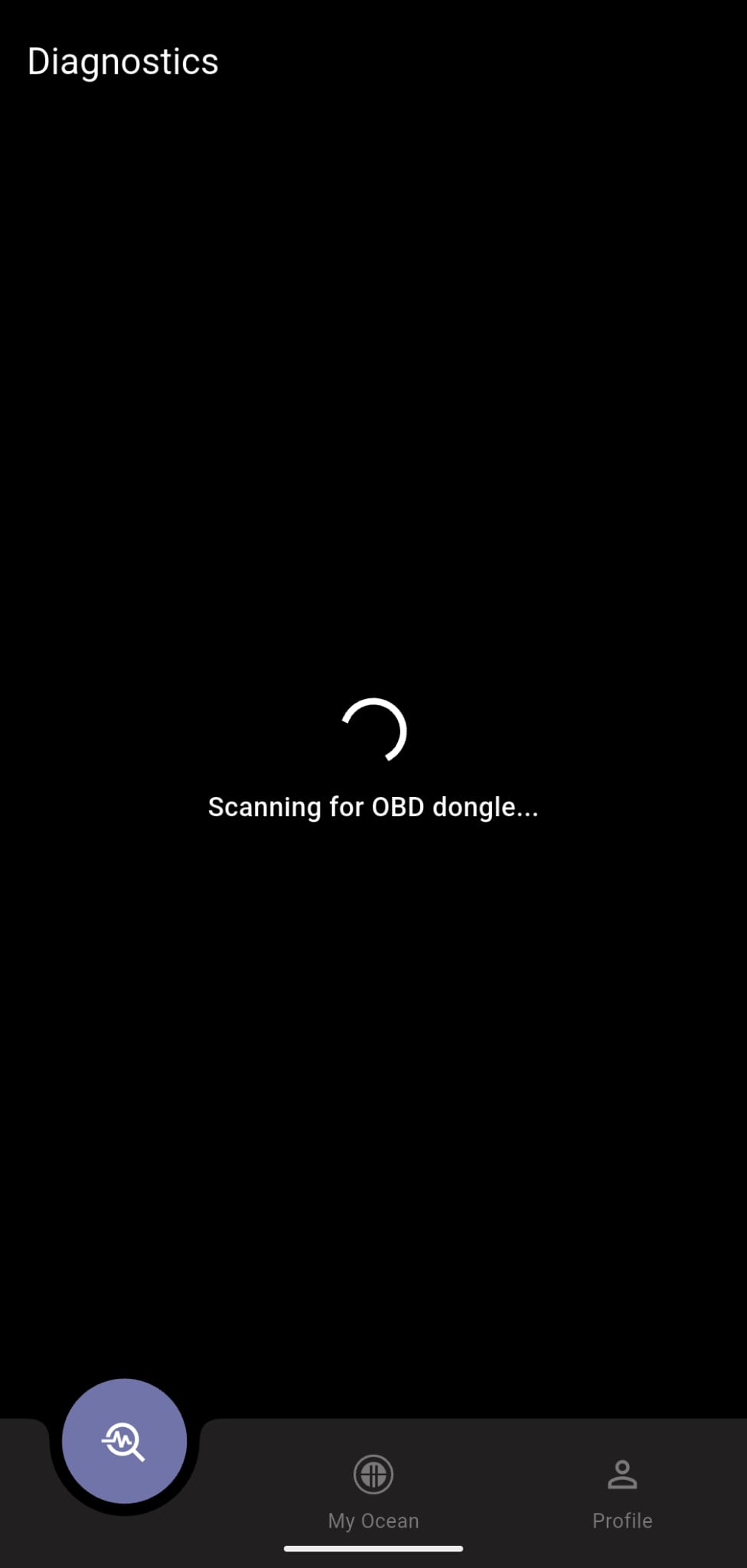 OceanLink Pro - Diagnostics Scanning