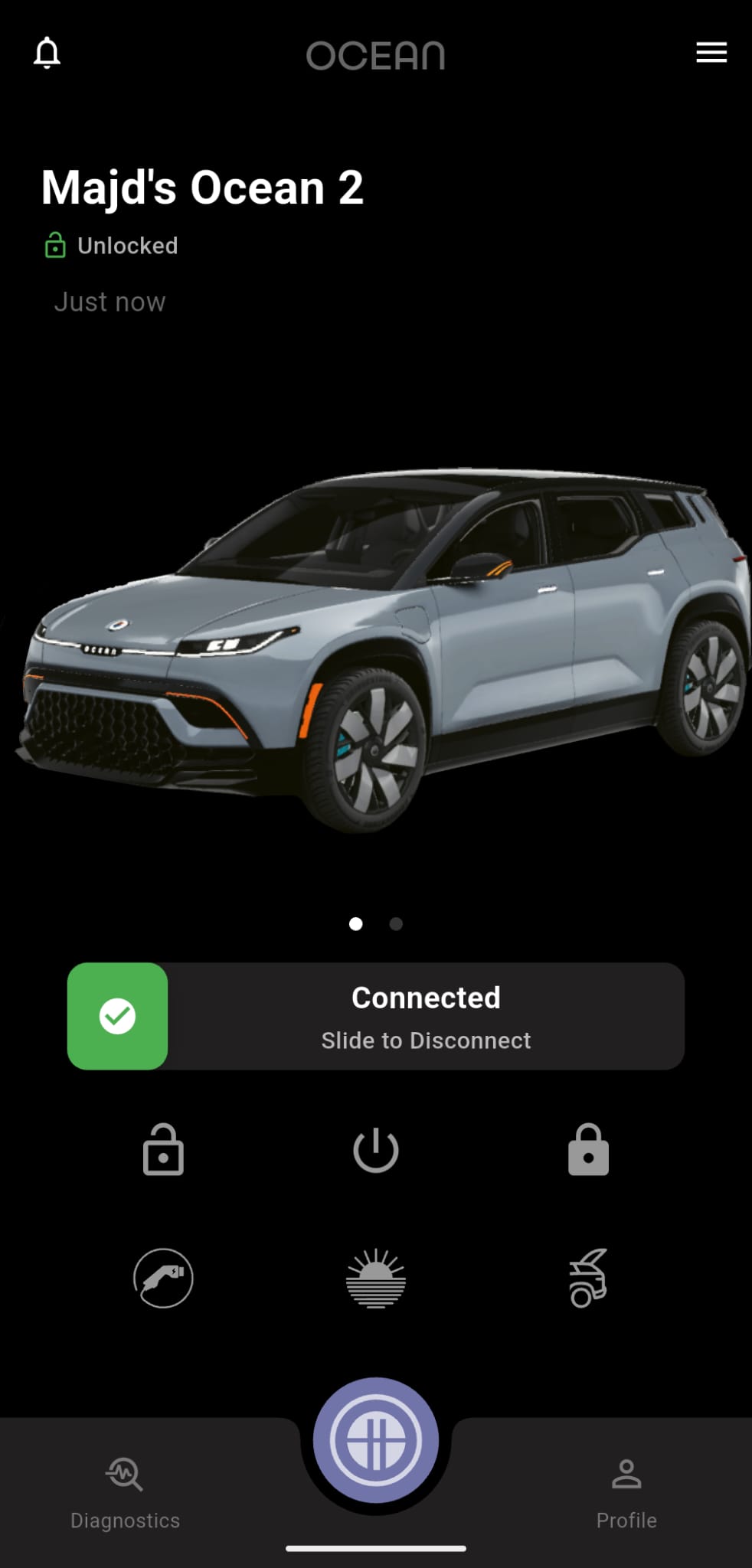 OceanLink Pro - Home Dashboard